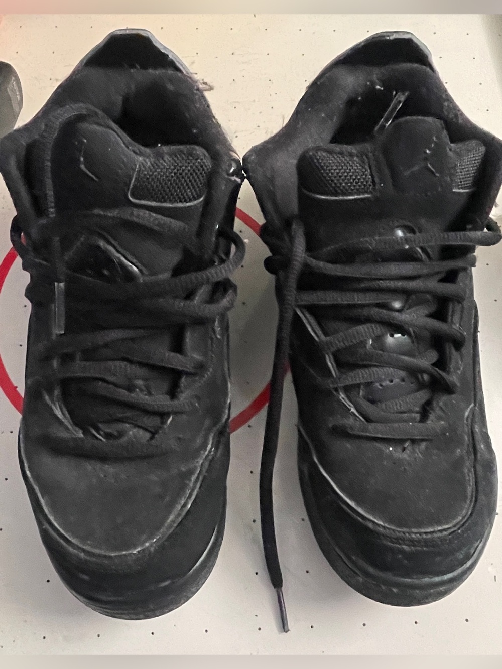 Black Jordan’s Athletic Sneakers - 6 Youth